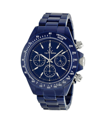 ToyWatch Fluo Chronograph Navy Blue Plasteramic FL42DB Gioielleria Colò